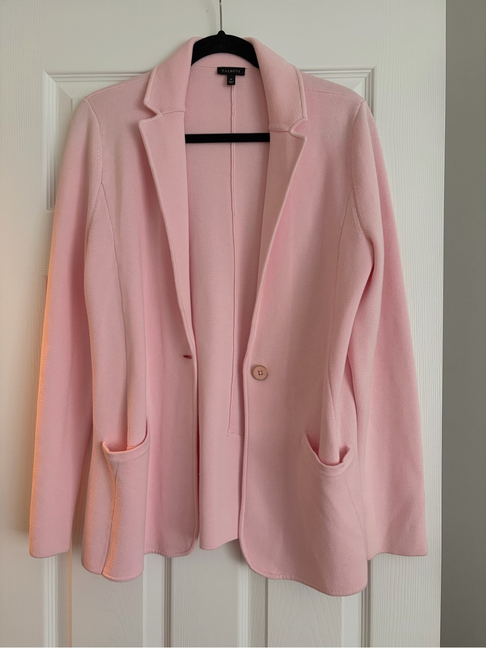 Talbots sweater blazer